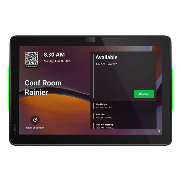 Jabra Jabra Scheduler UC 25,6 cm (10.1") 1920 x 1200 Pixels 802.11a, 802.11b, 802.11g, Wi-Fi 4 (802.11n), Wi-Fi 5 (802.11ac) Zwart Bluetooth