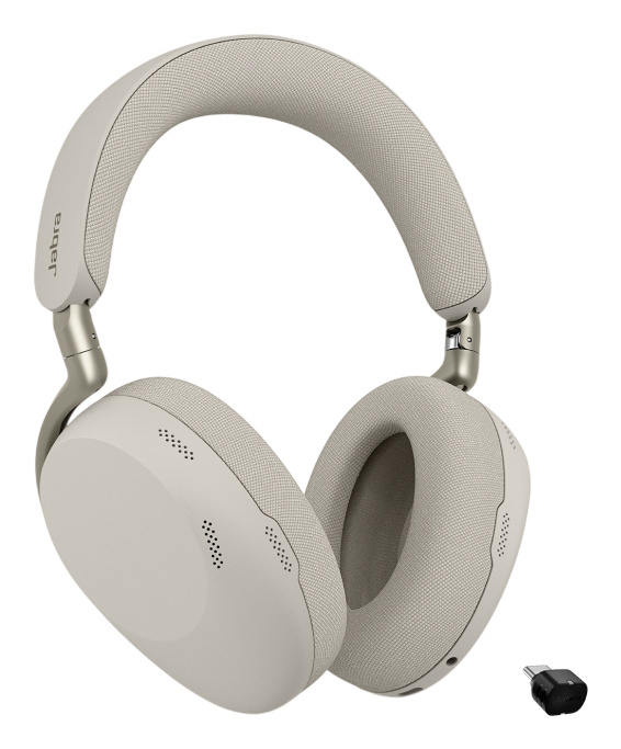 Jabra Jabra Evolve3 85 UC + Link 390c Headset Draadloos Hoofdband Oproepen/muziek USB Type-C Bluetooth Grijs