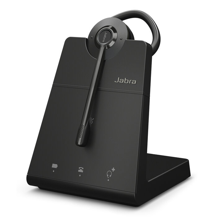 Jabra Jabra Engage 45 SE Headset Draadloos oorhaak, Hoofdband Kantoor/callcenter Zwart