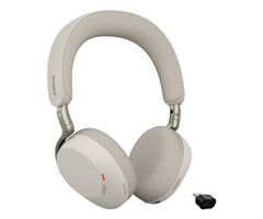 Jabra Jabra Evolve3 75 MS + Link 390c Headset Draadloos Hoofdband Oproepen/muziek USB Type-C Bluetooth Grijs