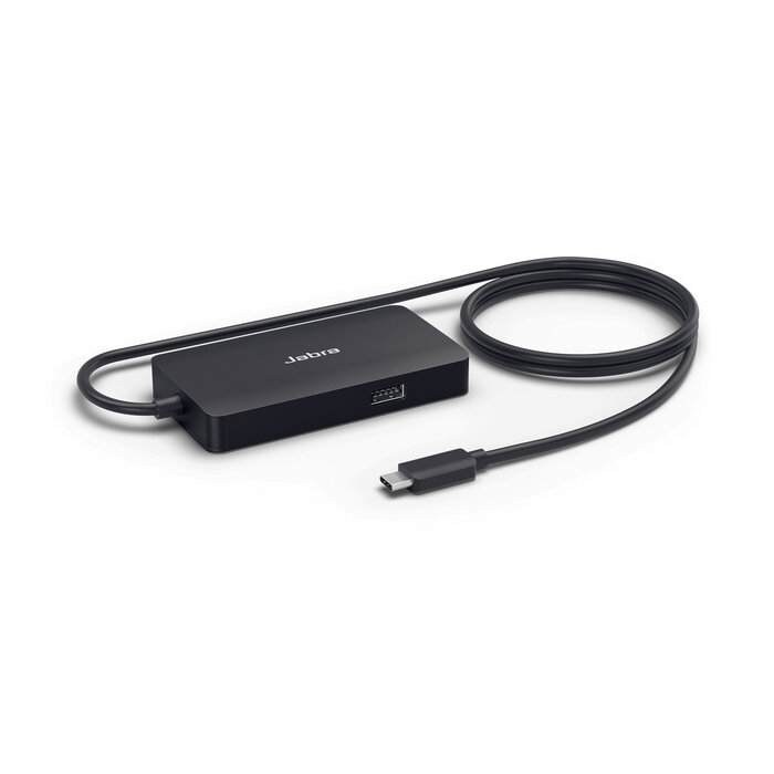 Jabra Jabra 14207-58 laptop dock & poortreplicator USB 3.2 Gen 1 (3.1 Gen 1) Type-C Zwart