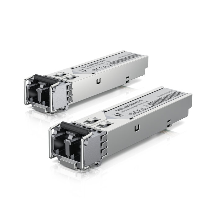 Ubiquiti Ubiquiti UACC-OM-MM-1G-D-20 netwerk transceiver module Vezel-optiek 1250 Mbit/s SFP 850 nm