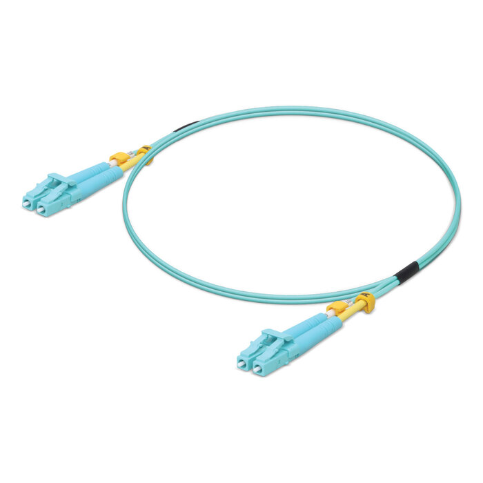 Ubiquiti Ubiquiti UACC-OFC-MM-1M InfiniBand en Glasvezelkabel LC LC/LC Aqua-kleur
