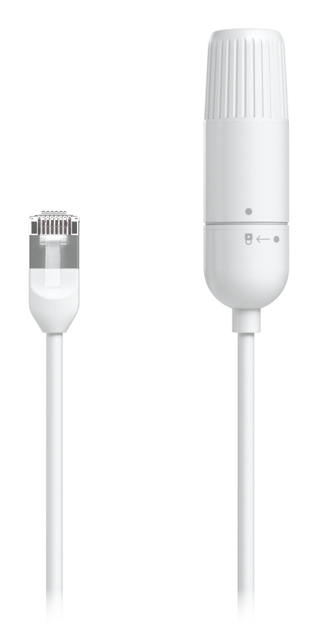Ubiquiti Ubiquiti UACC-Cable-Extender-C6A netwerkkabel Wit 0,185 m Cat6a F/UTP (FTP) Rond