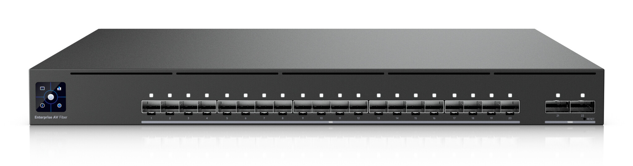 Ubiquiti Ubiquiti UniFi EAV-Fiber Managed L2/L3 Gigabit Ethernet (10/100/1000) 1U Zwart