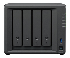 Synology Synology DiskStation DS925NEO+ data-opslag-server NAS Compact Ryzen Embedded V1500B 4 GB DDR4 0 TB DSM Zwart