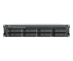 Synology Synology RackStation RS1226RP+ data-opslag-server NAS Rack (2U) AMD Ryzen V1500B 4 GB DDR4 0 TB Synology DSM Zwart
