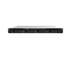 Synology Synology RackStation RS826+ data-opslag-server NAS Rack (1U) AMD Ryzen V1500B 4 GB DDR4 0 TB DiskStation Manager Zwart, Grijs