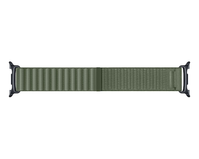 Samsung Samsung Fabric Band (S/M) for Galaxy Watch9 (Watch8) Olijf Stof/Weefsel