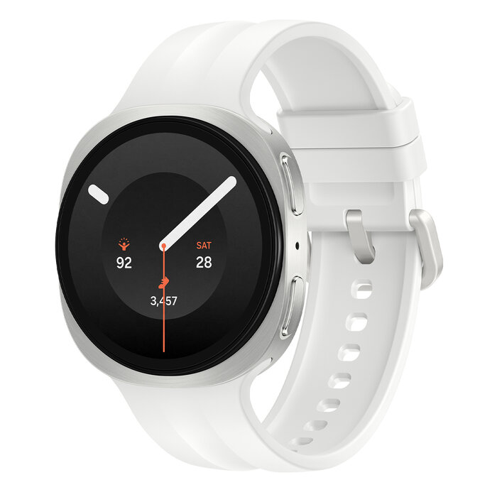 Samsung Samsung Galaxy Watch9 3,3 cm (1.3") AMOLED 40 mm Digitaal 438 x 438 Pixels Touchscreen Zilver Wifi GPS