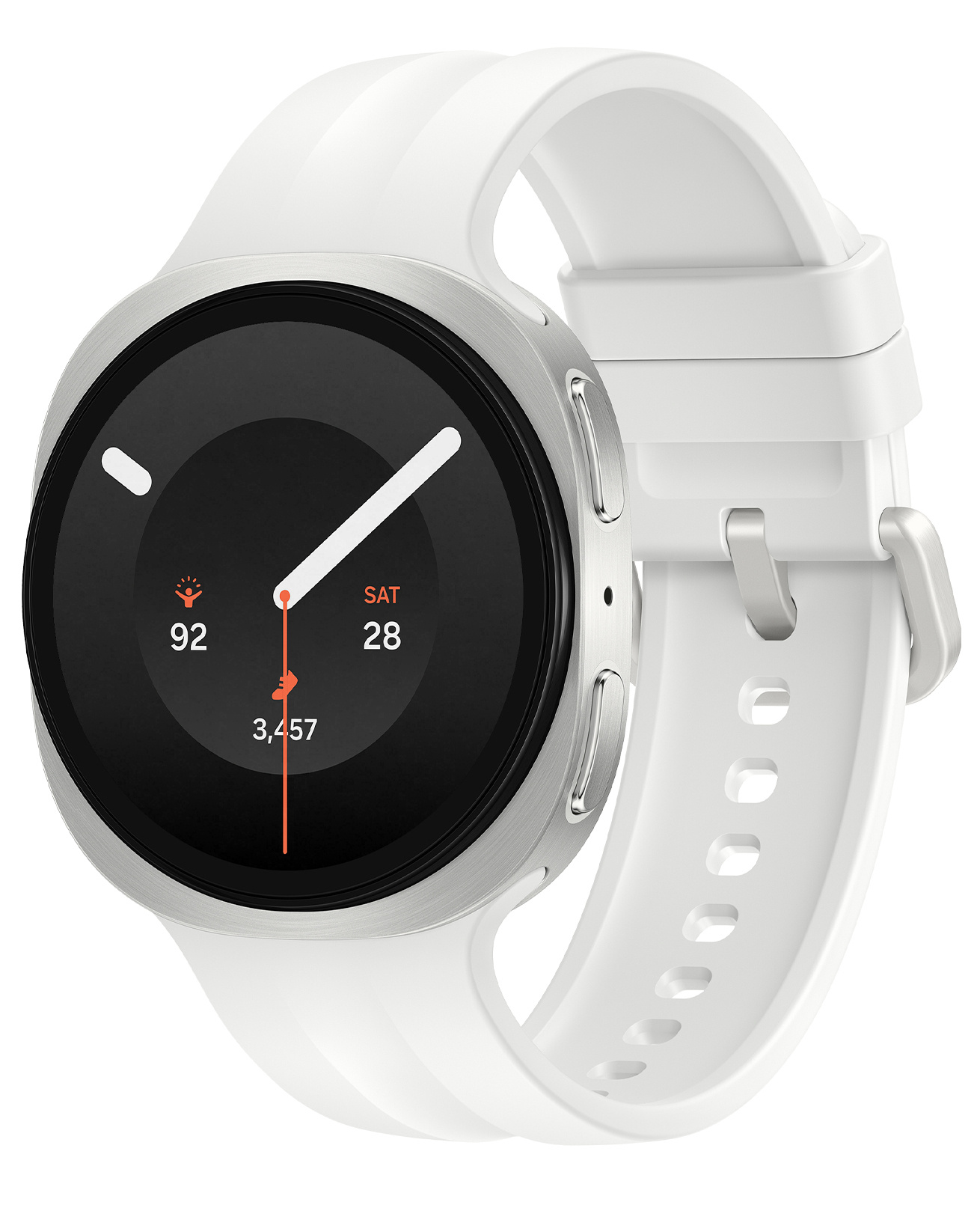 Samsung Samsung Galaxy Watch9 3,3 cm (1.3") AMOLED 40 mm Digitaal 438 x 438 Pixels Touchscreen Zilver Wifi GPS