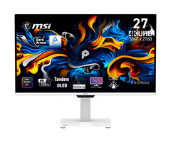 MSI 67,3 cm (26.5") 3840 x 2160 Pixel MSI 9S6-3PF9CA-001 16:9 UltraWide Full HD OLED 0,03 ms 120 Hz HDR DisplayPort HDMI Pivot Height VESA Speaker