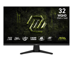 MSI MSI MAG 325QFDE E18V computer monitor 80 cm (31.5") 2560 x 1440 Pixels Wide Quad HD LED Zwart
