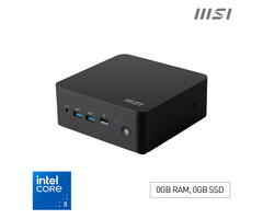 MSI MSI Cubi NUC 1MG-014BEU Mini PC Zwart 100U Intel SoC