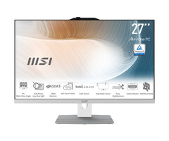 MSI MSI Modern AM272P 1M-1428AT Intel Core 5 120U 68,6 cm (27") 1920 x 1080 Pixels Alles-in-één-pc 16 GB DDR5-SDRAM 512 GB SSD Windows 11 Pro Wi-Fi 6E (802.11ax) Wit