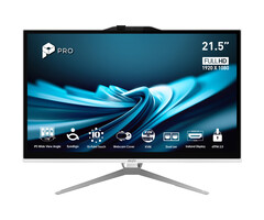 MSI MSI Pro AP222T 14MA-605EU Intel® Core™ i3 i3-14100 54,6 cm (21.5") 1920 x 1080 Pixels Touchscreen Alles-in-één-pc 8 GB DDR4-SDRAM 512 GB SSD Windows 11 Home Wi-Fi 6E (802.11ax) Wit