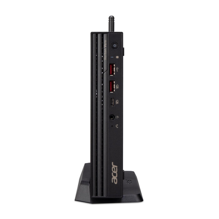 Acer Acer Veriton N4735GT Intel Core Ultra 5 225T 16 GB DDR5-SDRAM 512 GB SSD Windows 11 Pro MFF Mini PC Zwart