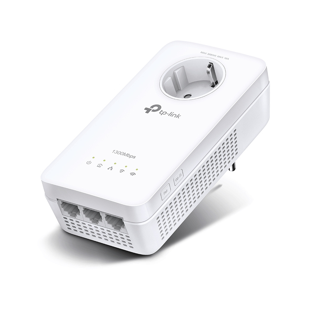 TP-Link TP-Link TL-WPA8631P PowerLine-netwerkadapter 300 Mbit/s Ethernet LAN Wifi Wit 1 stuk(s)