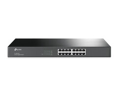 TP-Link TP-Link TL-SG1016 Unmanaged Gigabit Ethernet (10/100/1000) 1U Zwart