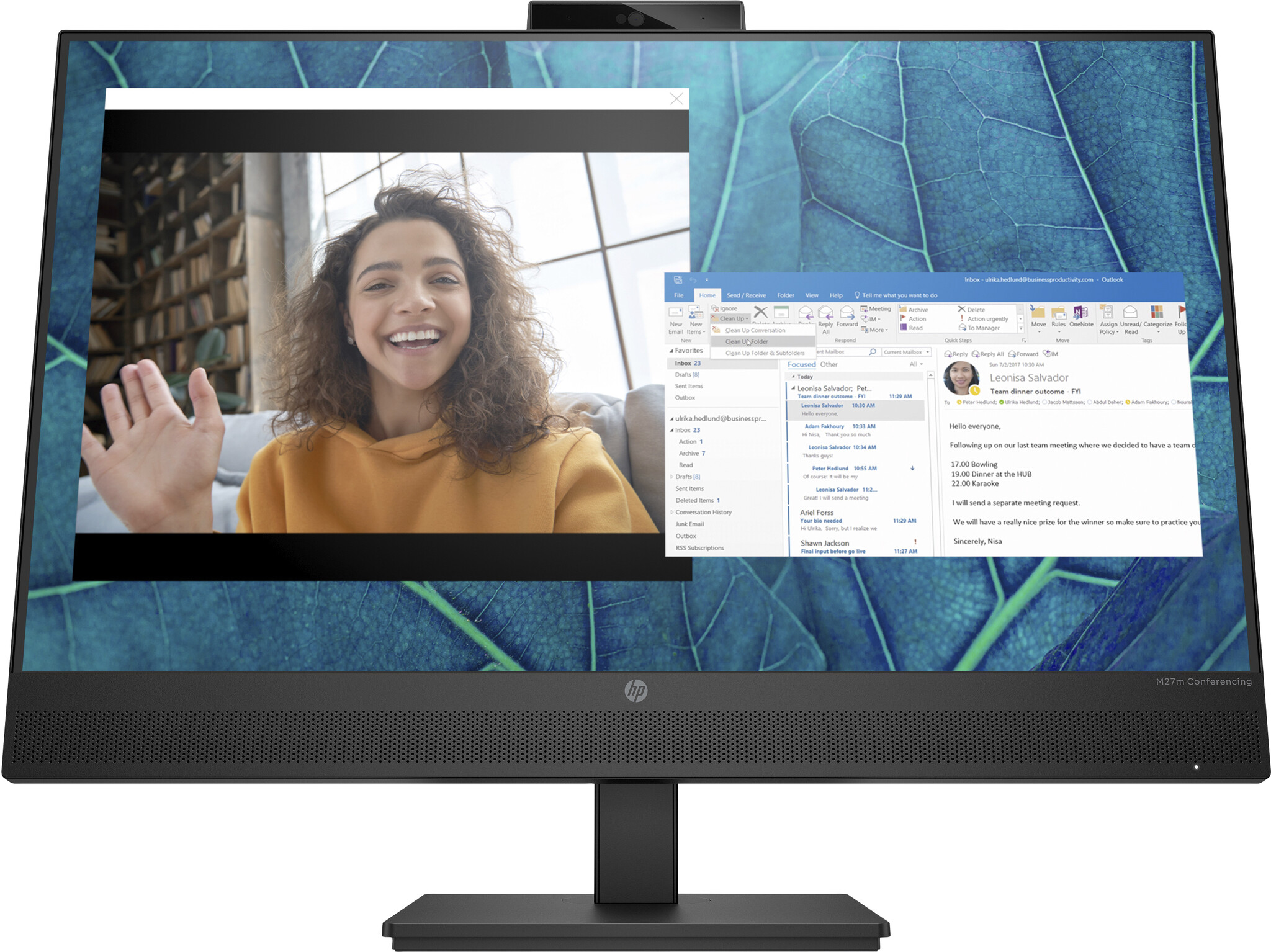 Hewlett & Packard INC. HP M27m Conferencing Monitor