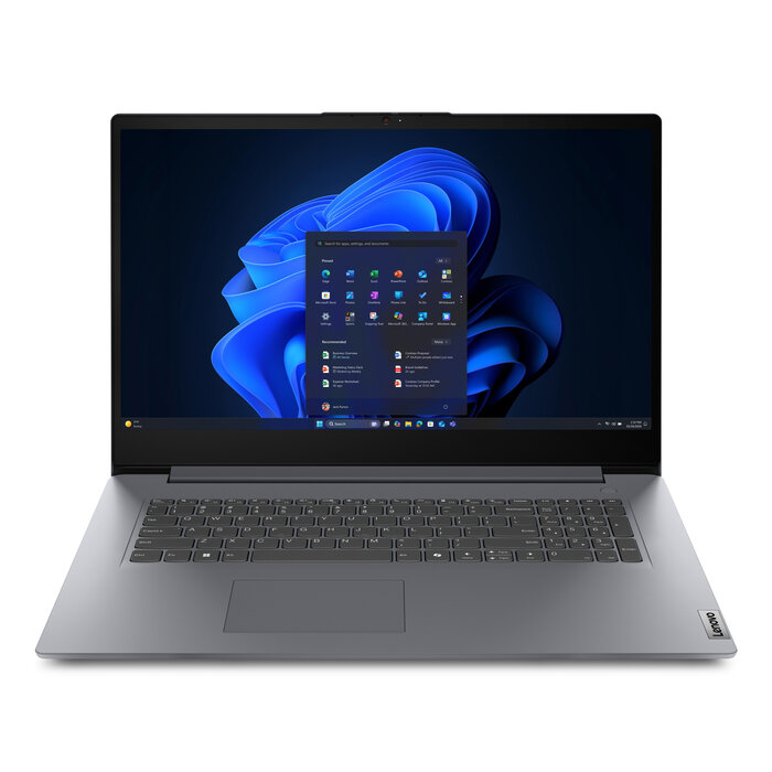 Lenovo Lenovo V17 G7 IWC Intel Core 5 320 Laptop 43,9 cm (17.3") Full HD 16 GB DDR5-SDRAM 512 GB SSD Wi-Fi 6 (802.11ax) Windows 11 Pro Grijs Belgisch