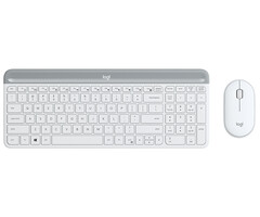 Logitech Logitech Slim MK470 toetsenbord Inclusief muis Universeel RF Draadloos QWERTY US International Wit