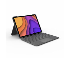 Logitech Logitech Folio Touch QWERTZ Duits Smart Connector Grijs