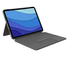 Logitech Logitech Combo Touch QWERTZ Duits Smart Connector Grijs