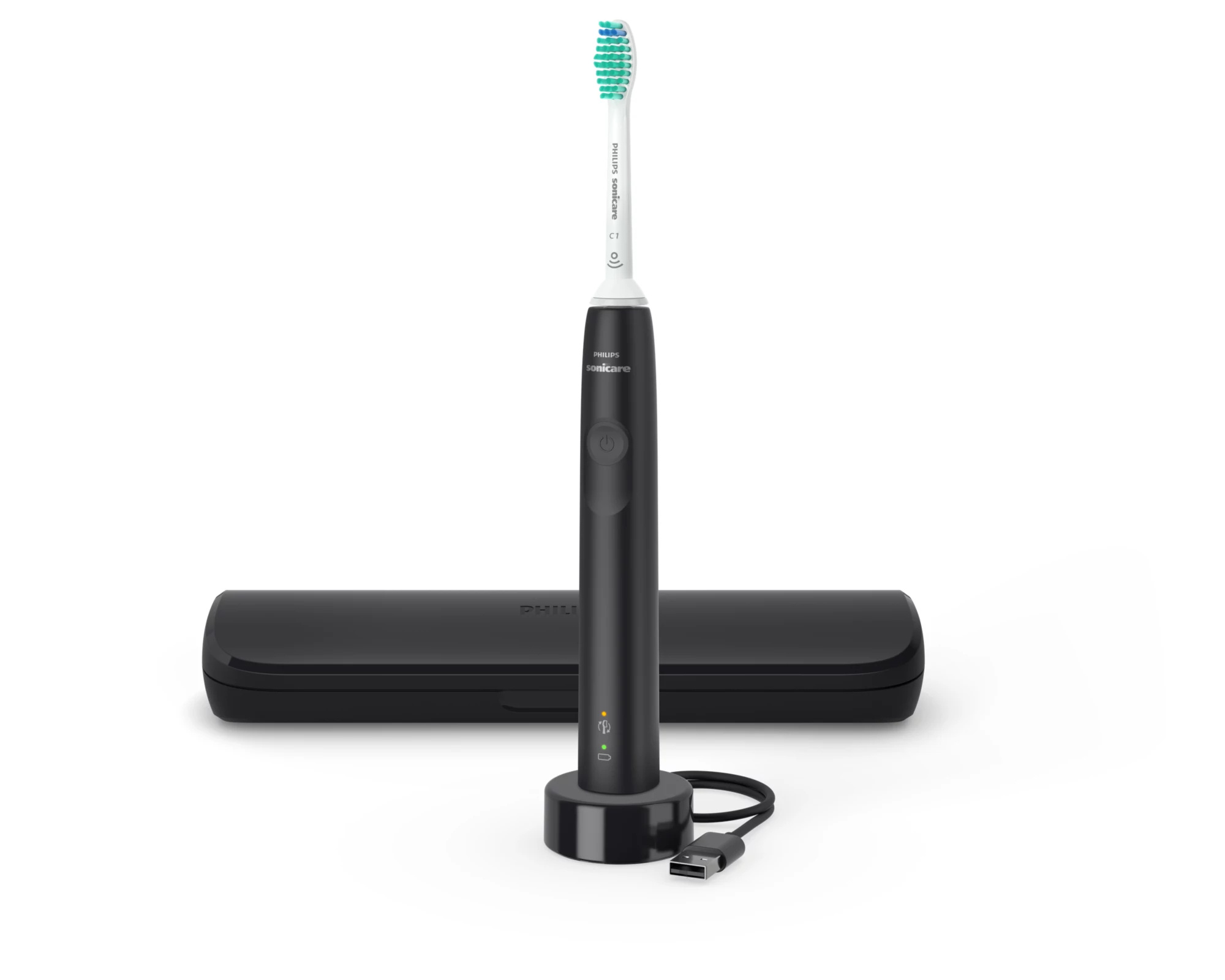 Philips Philips Sonicare 3100 series 3100 series HX3673/14 Sonische, elektrische tandenborstel + reisetui