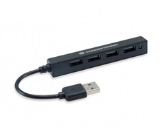 Conceptronic Conceptronic HUBBIES05B interface hub USB 2.0 480 Mbit/s Zwart