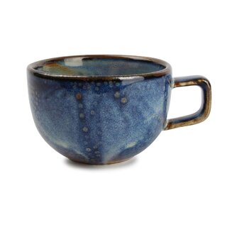Blauwe cappuccino kop 28 cl | Nova collectie