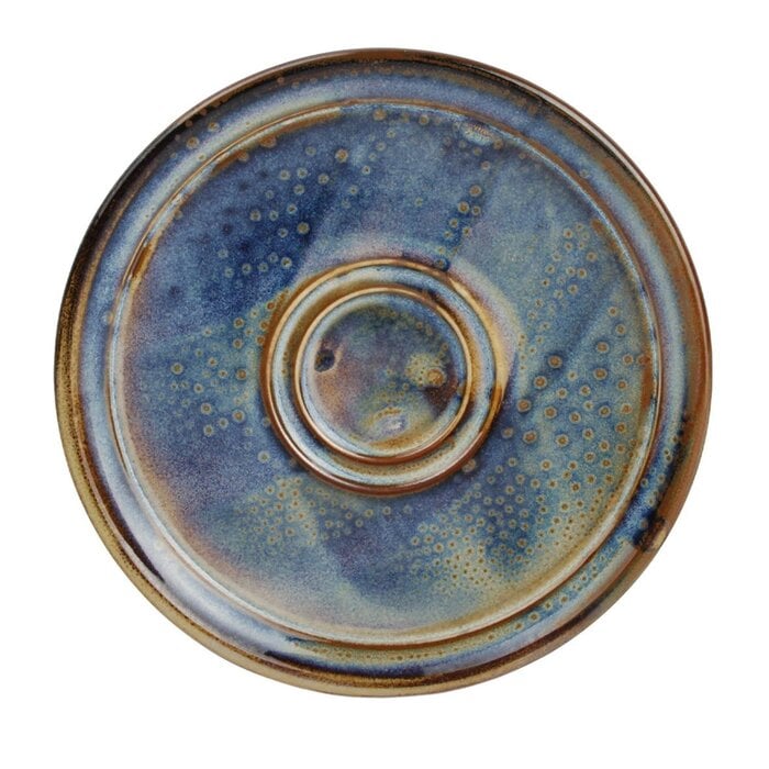 Blauwe universele schotel 14 cm | Nova collectie