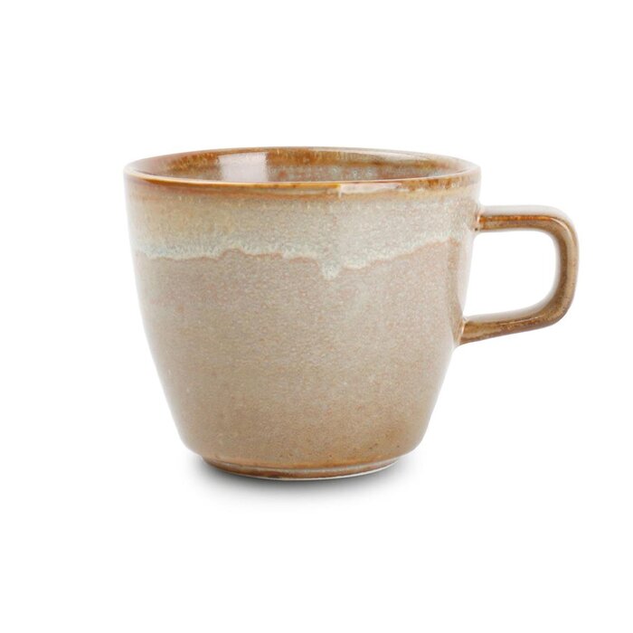 Beige koffie kop 19 cl | Escura collectie