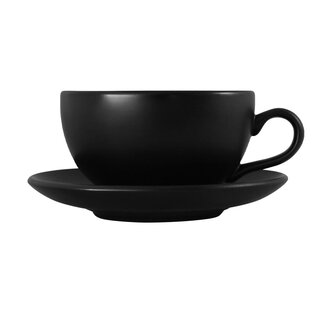 Duralite Cappuccino mat zwart 18 cl. SET