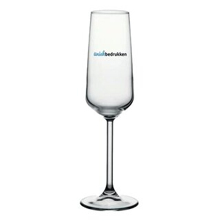 Pasabahce Champagneflute glazen bedrukken | Allegra | 19,5 cl.
