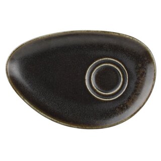 Zwarte universele schotel 20x13 cm | Ceres collectie