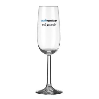 Royal Leerdam Champagneflute glazen bedrukken | Bouquet | 17 cl.