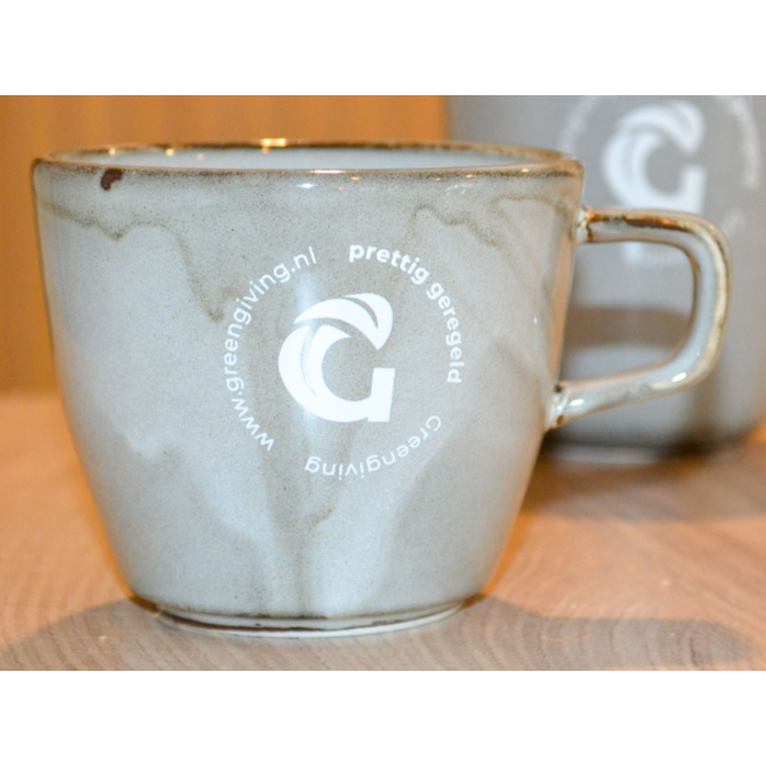 Grijze koffie kop 19 cl | Ceres collectie