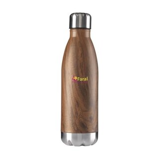Houten thermosflessen bedrukken | 500 ml.