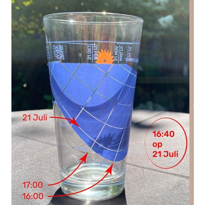 Bedrukte bierglazen | Vaasje | 34 cl.