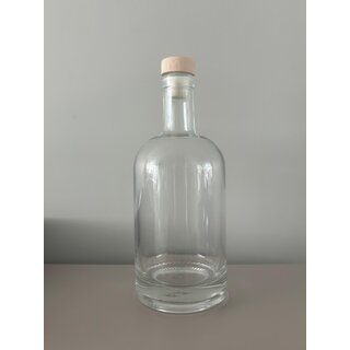 Bedrukte glazen waterflessen | 0,5 liter