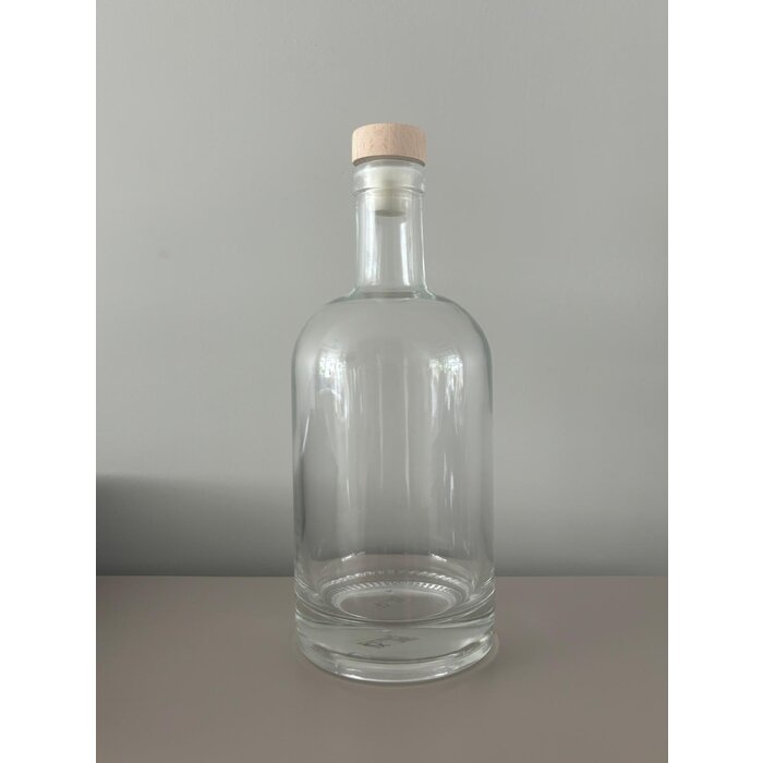 Bedrukte glazen waterflessen | 0,5 liter