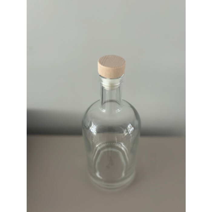 Bedrukte glazen waterflessen | 0,5 liter