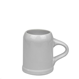 Witte stenen bierpullen bedrukken | 20 cl.