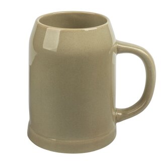 Bruine stenen bierpullen bedrukken | 1 liter