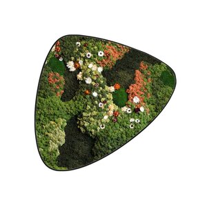 Moosdot tres Moosbild Avalon im Blumen-Stil