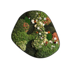 Moosdots Cinco Moosbild Avalon im Blumen-Stil