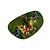 Moswens Moosdots Cuatro Moosbild Liva im Blumen-Stil