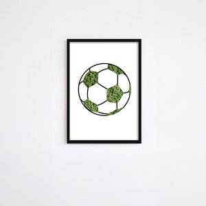Moosporträt Fußball