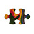 Moswens Puzzle Moosbild Rainbow
